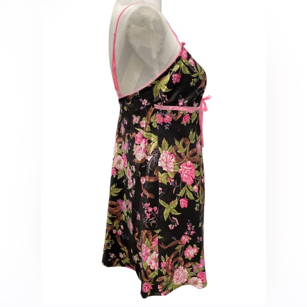 Vintage Y2K Victoria’s Secret Floral Women's Slip dress Nightgown Medium - Picture 5 of 8